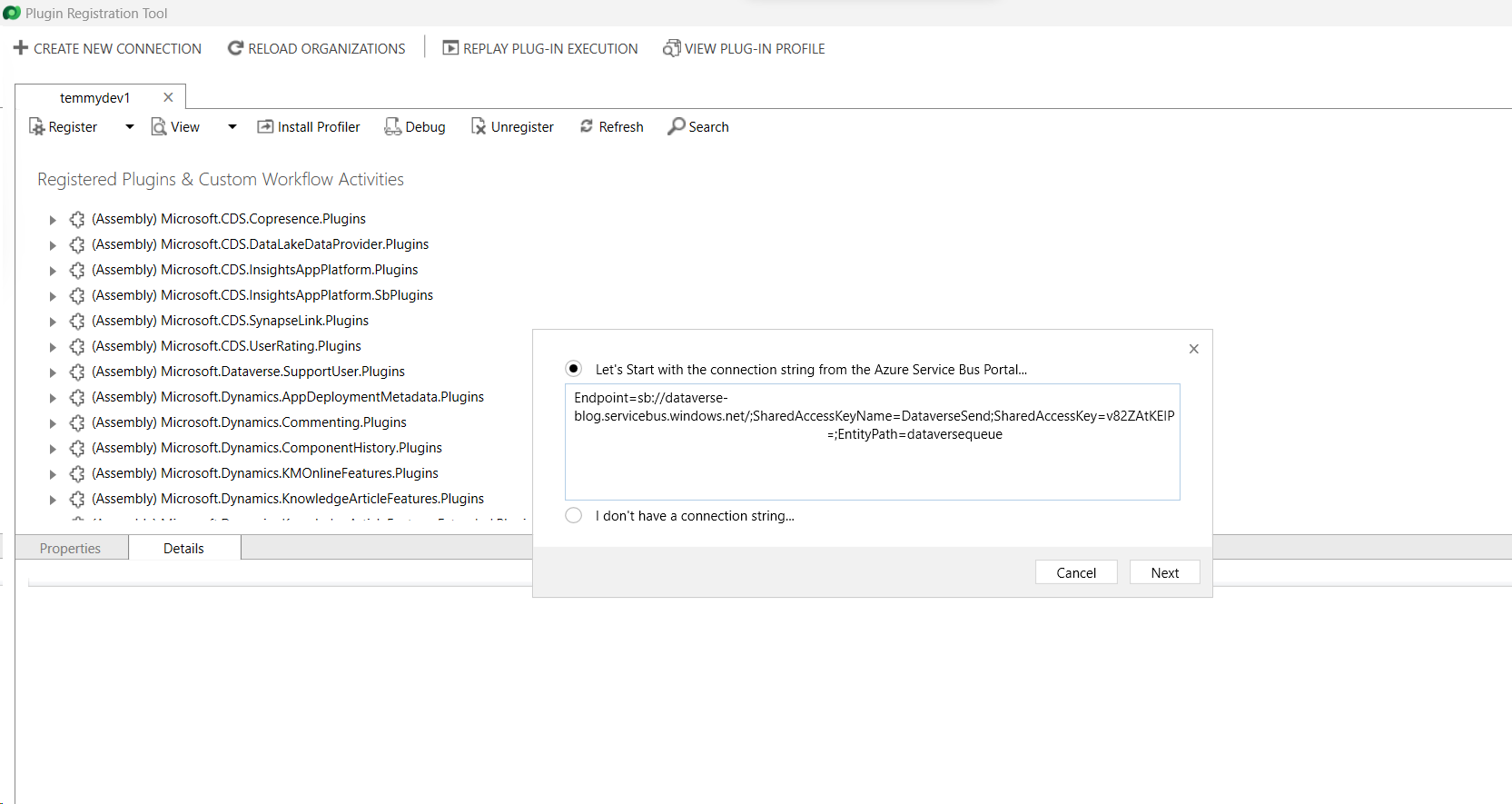 Register new Service Endpoint