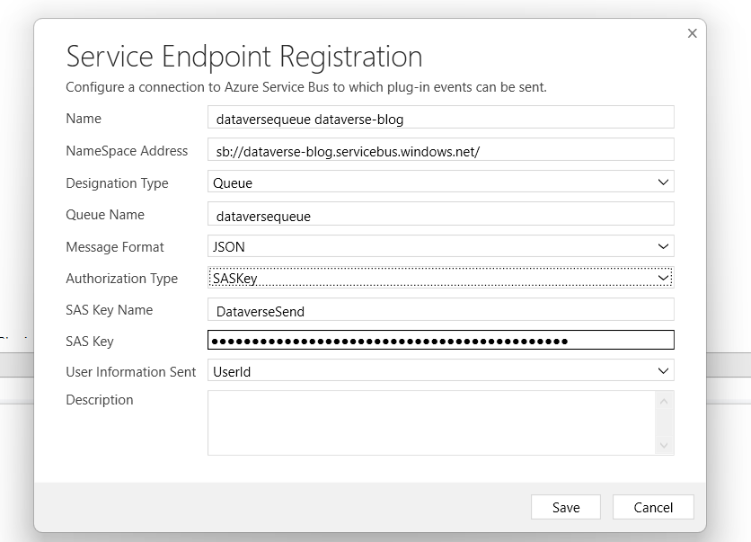 Create Service Endpoint