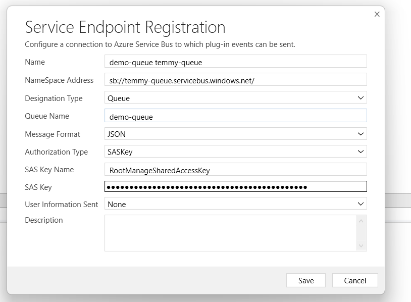 Set the Endpoint