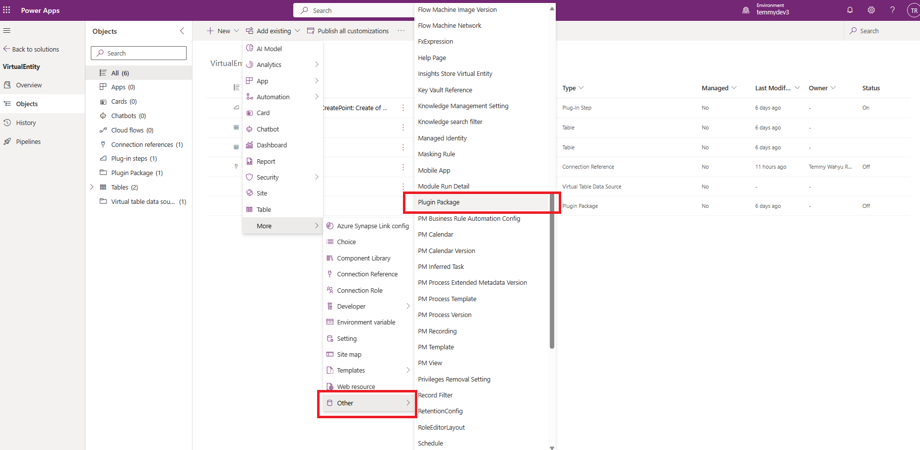 Add plugin package