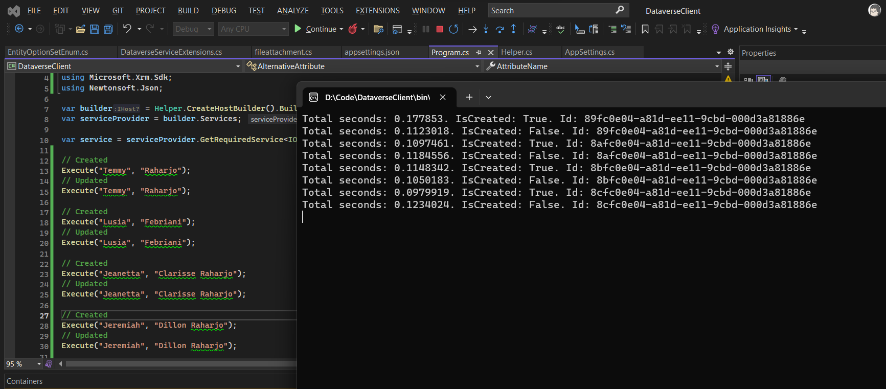 Using Custom API to calling Upsert operations