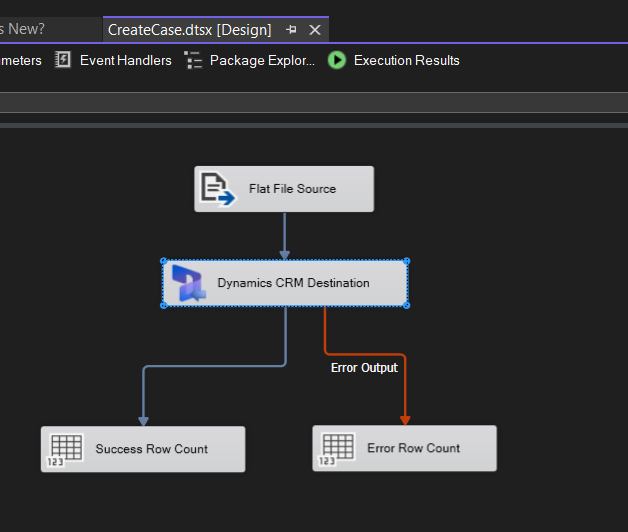 Read data from CSV and push it to CRM