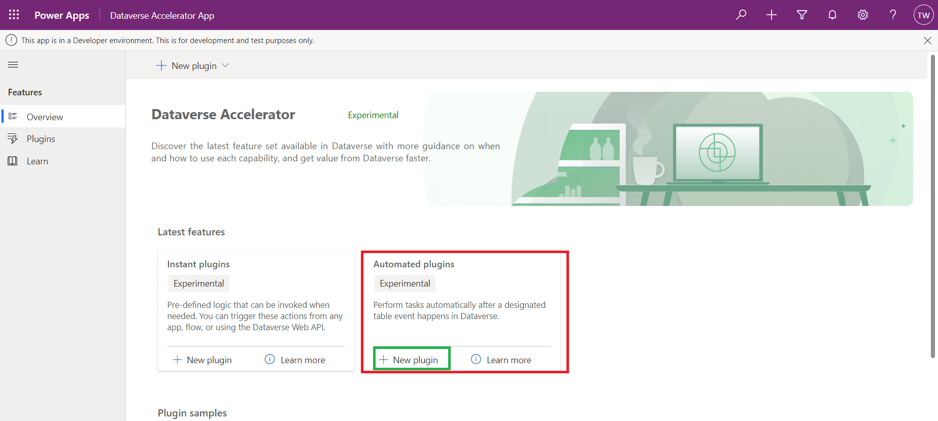 Create new Automated Plugin