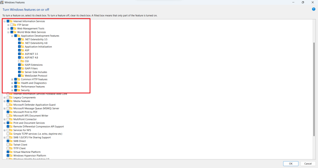 Install IIS Manager in your local machine