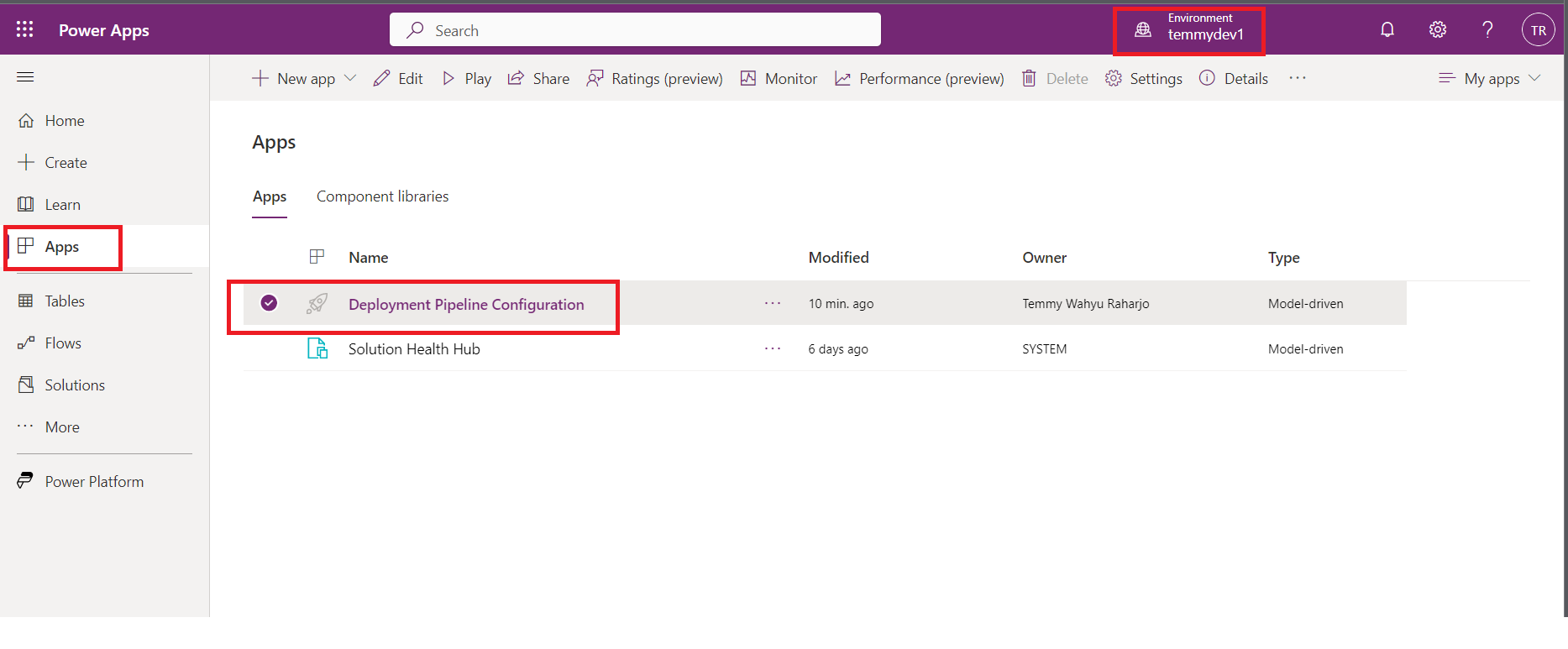 Deployment Pipeline Configuration