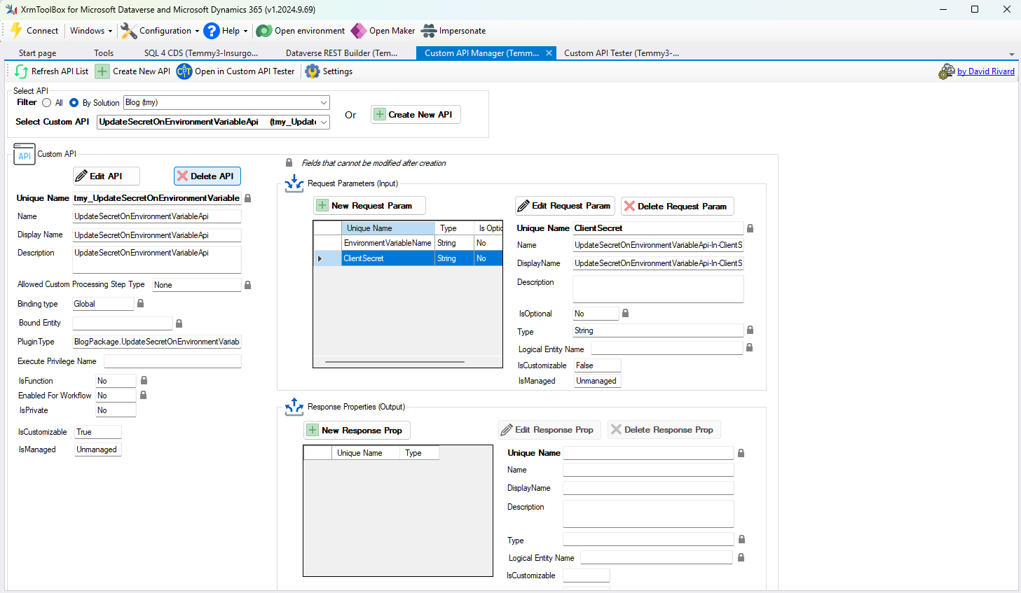 Dataverse Custom API