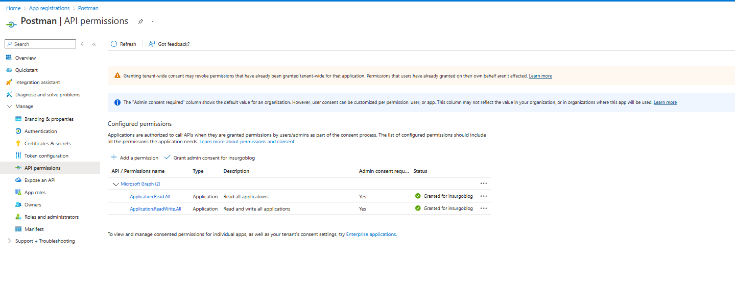 Add new permission