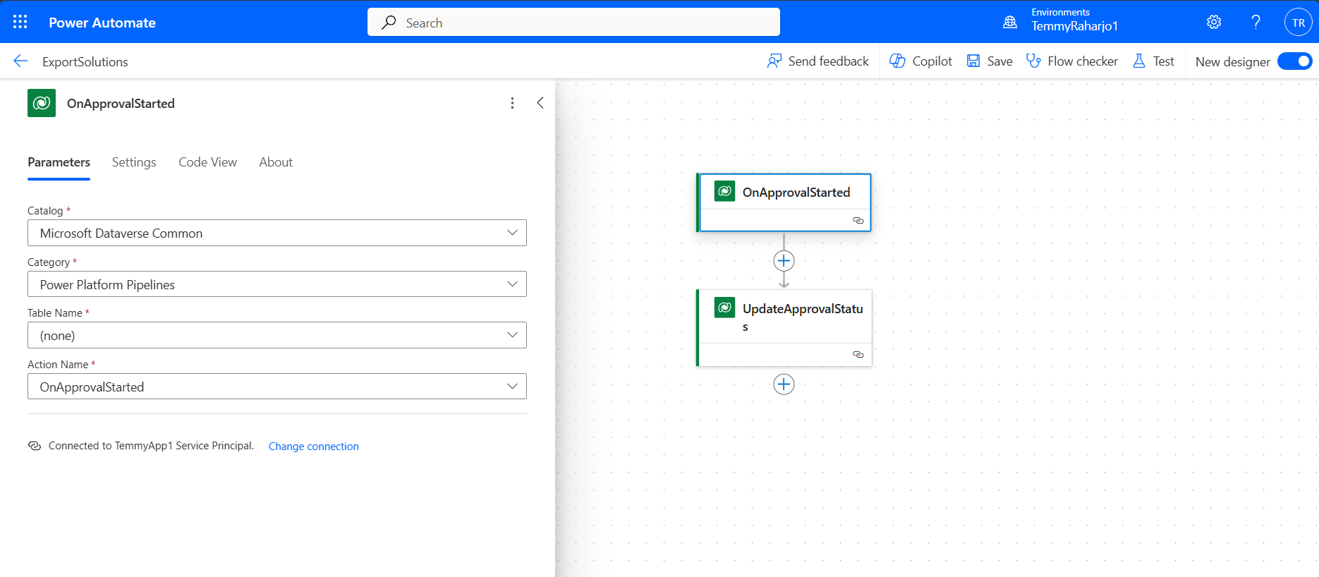 Create a flow which will be triggered OnApprovalStarted