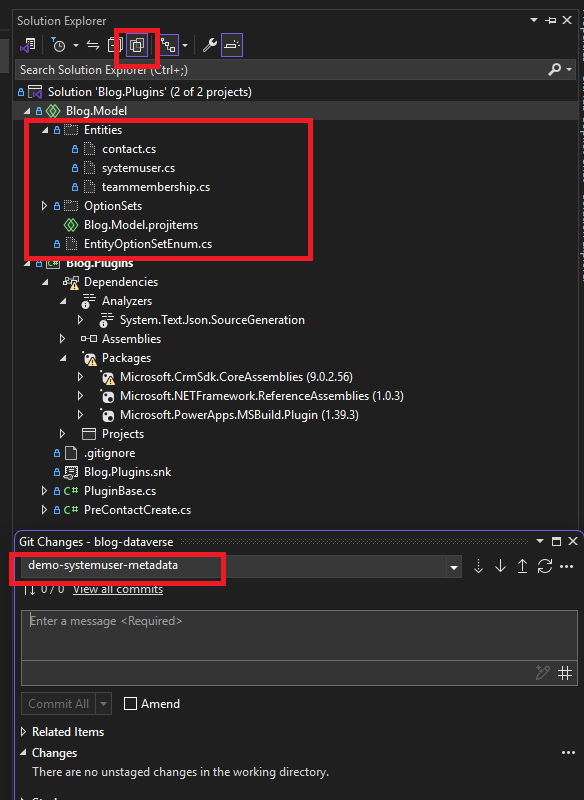 Metadata generated and ready to be used