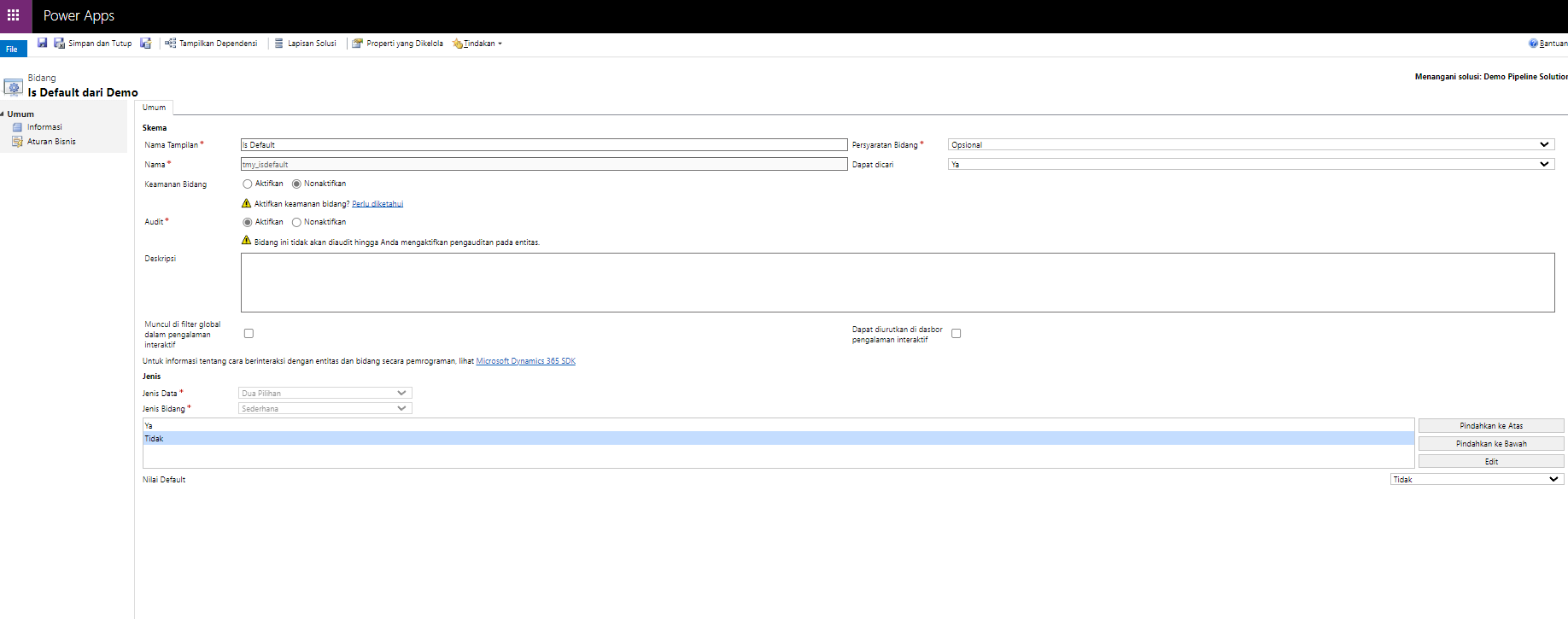 Translate Two Option attribute